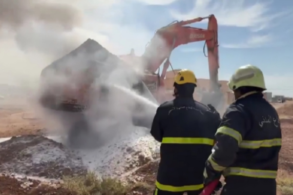 Sharjah Civil Defence Responds Swiftly, No Casualties Reported